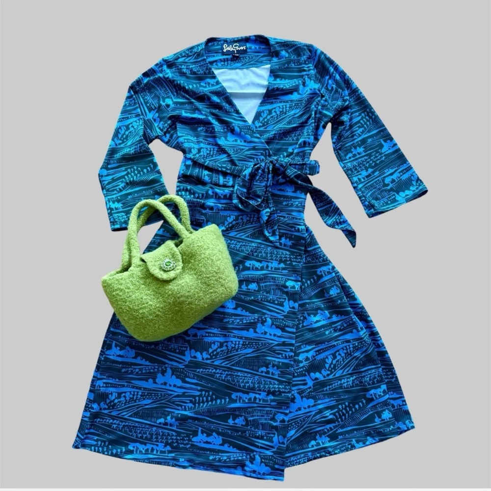 Lesley Evers Wrap Dress